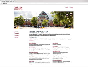 CPH LEX Advokater - et integreret samarbejde mellem 11 advokatfirmaer