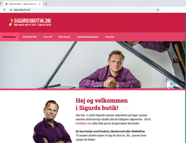 Sigurds Butik - webshop med musik og bøger mv. af Sigurds Barrett