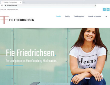 Fie Friedrichsen - Personlig træner, VaneCoach og Madmentor.